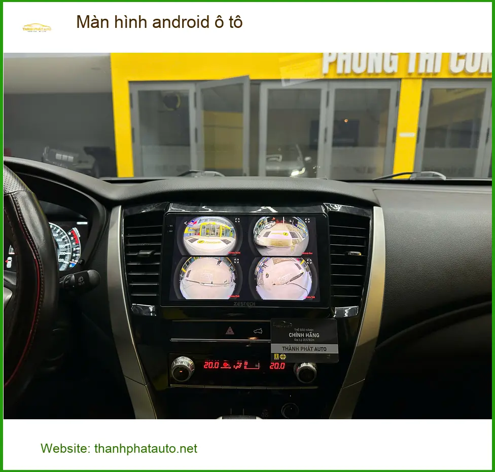 Anh Khải lắp màn hình android ô tô cho Honda CRV ở Quận Huyện Nhà Bè