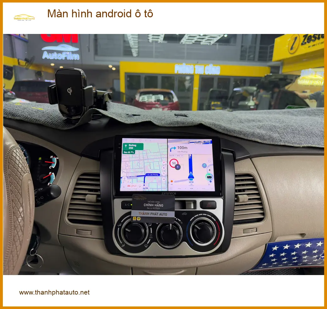 Anh Khải lắp màn hình android ô tô cho Honda CRV tại Hóc Môn để xem giải trí và dẫn đường tiện lợi ảnh thực tế 2