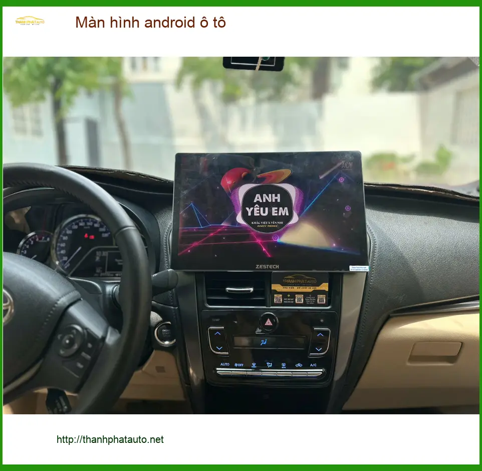Anh Minh lắp màn hình android ô tô Honda CRV tại Quận Tân Bình để giải trí đa phương tiện. ảnh thực tế 2
