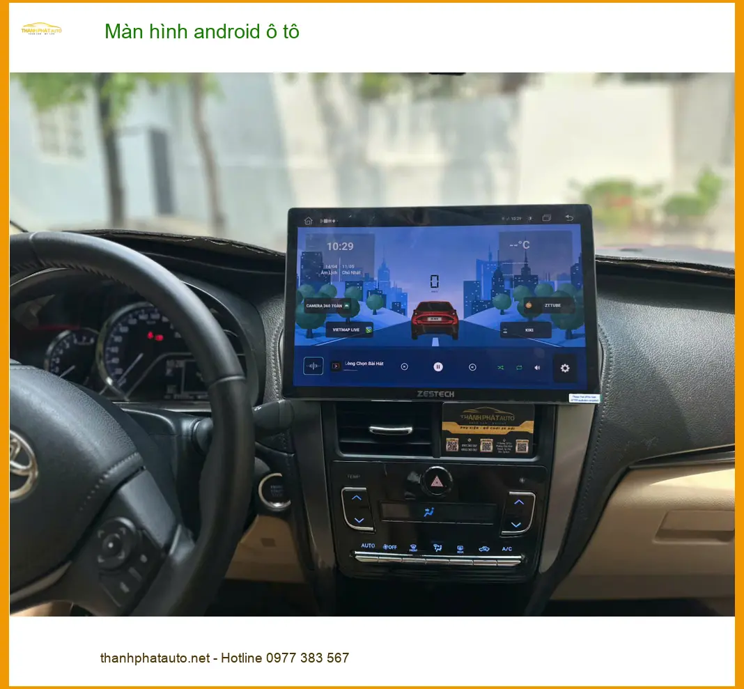 Anh Minh lắp màn hình android ô tô Honda CRV tại Quận Tân Bình để giải trí đa phương tiện. ảnh thực tế 4