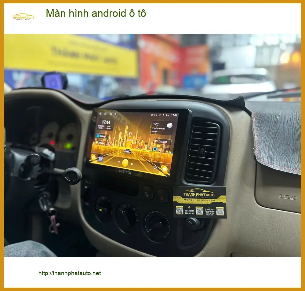 Anh Huy lắp màn hình Android ô tô Honda Civic Quận Tân Phú uy tín ảnh thực tế 2