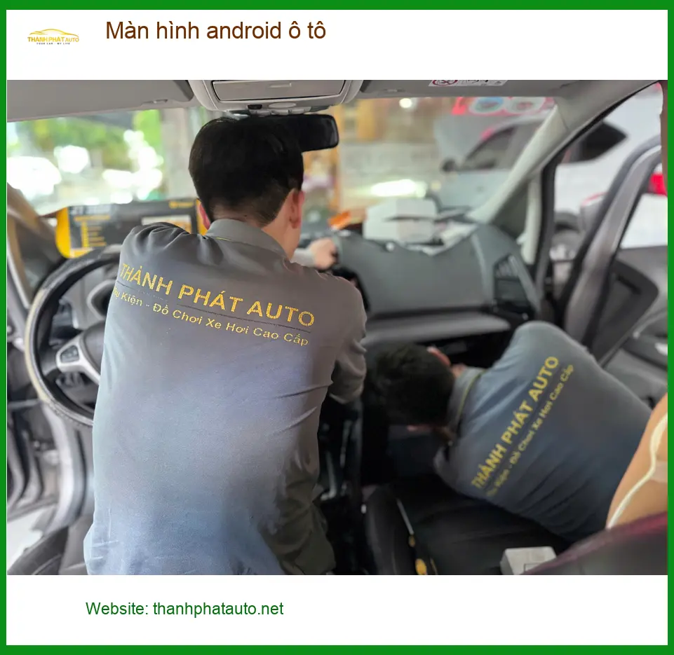 Chú Cường nâng cấp màn hình Android ô tô cho Honda CRV tại Bình Thạnh ảnh thực tế 3