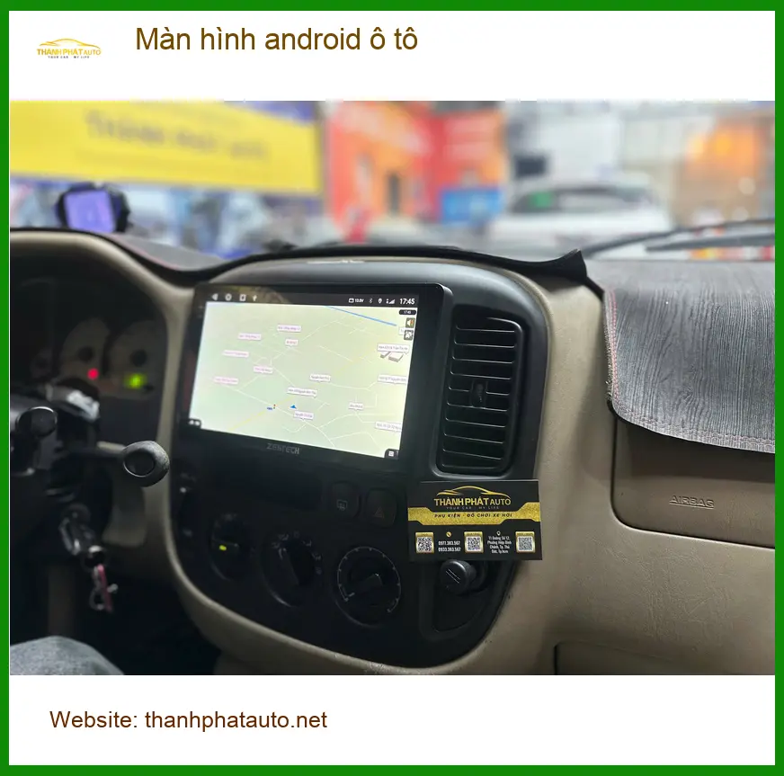 Anh Huy lắp màn hình Android ô tô Honda Civic Quận Tân Phú uy tín ảnh thực tế 4