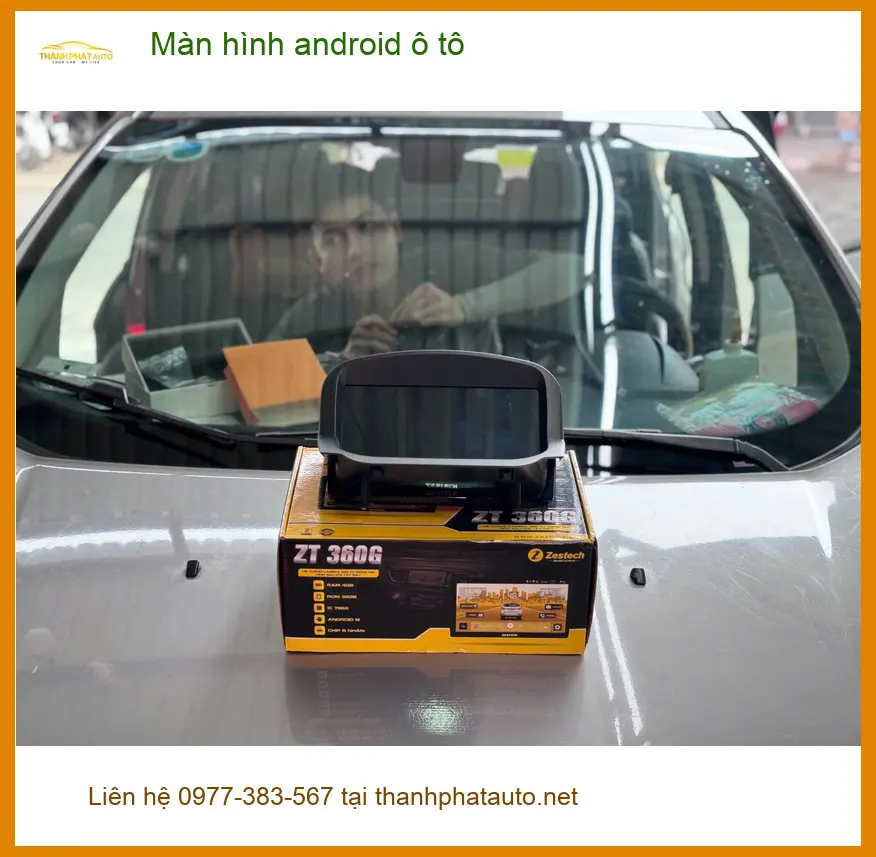 Chú Cường nâng cấp màn hình Android ô tô cho Honda CRV tại Bình Thạnh ảnh thực tế 4