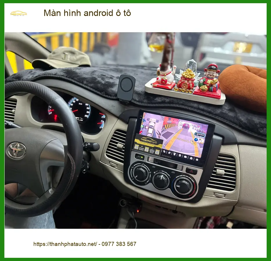 Anh Quang lắp màn hình Android ô tô Hyundai Accent tại Quận Tân Phú ảnh thực tế 2
