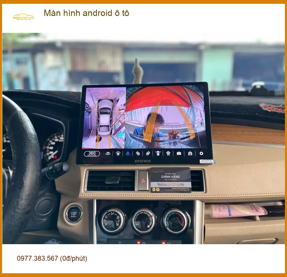 Chú Long lắp màn hình Android ô tô cho Kia Cerato tại Quận 12 để tiện đường đi làm ảnh thực tế 3