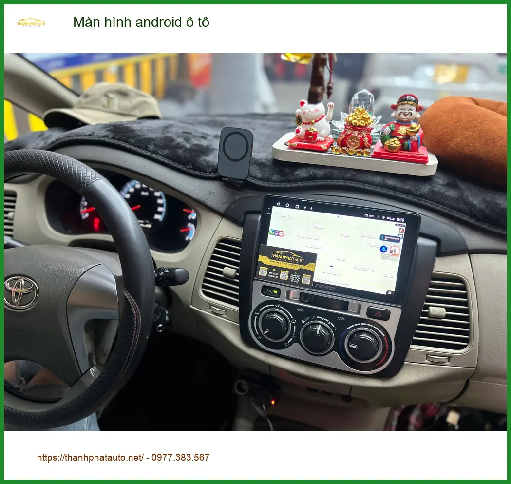 Anh Quang lắp màn hình Android ô tô Hyundai Accent tại Quận Tân Phú ảnh thực tế 3