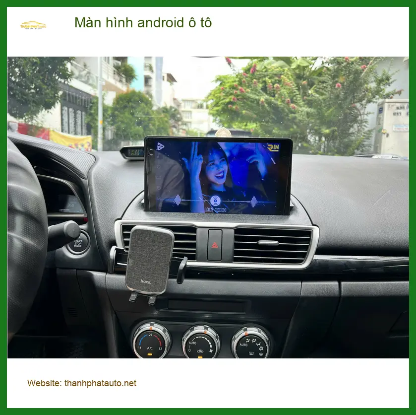 Chị Thảo nâng cấp Màn hình android ô tô cho Toyota Fortuner ở Gò Vấp ảnh thực tế 3