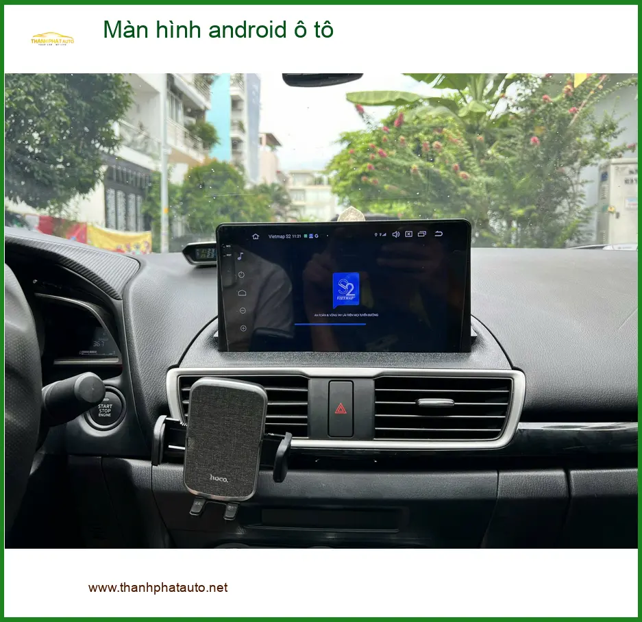 Chú Cường lắp màn hình Android ô tô cho Kia K3 tại Quận 5 tiện nghi hơn ảnh thực tế 2