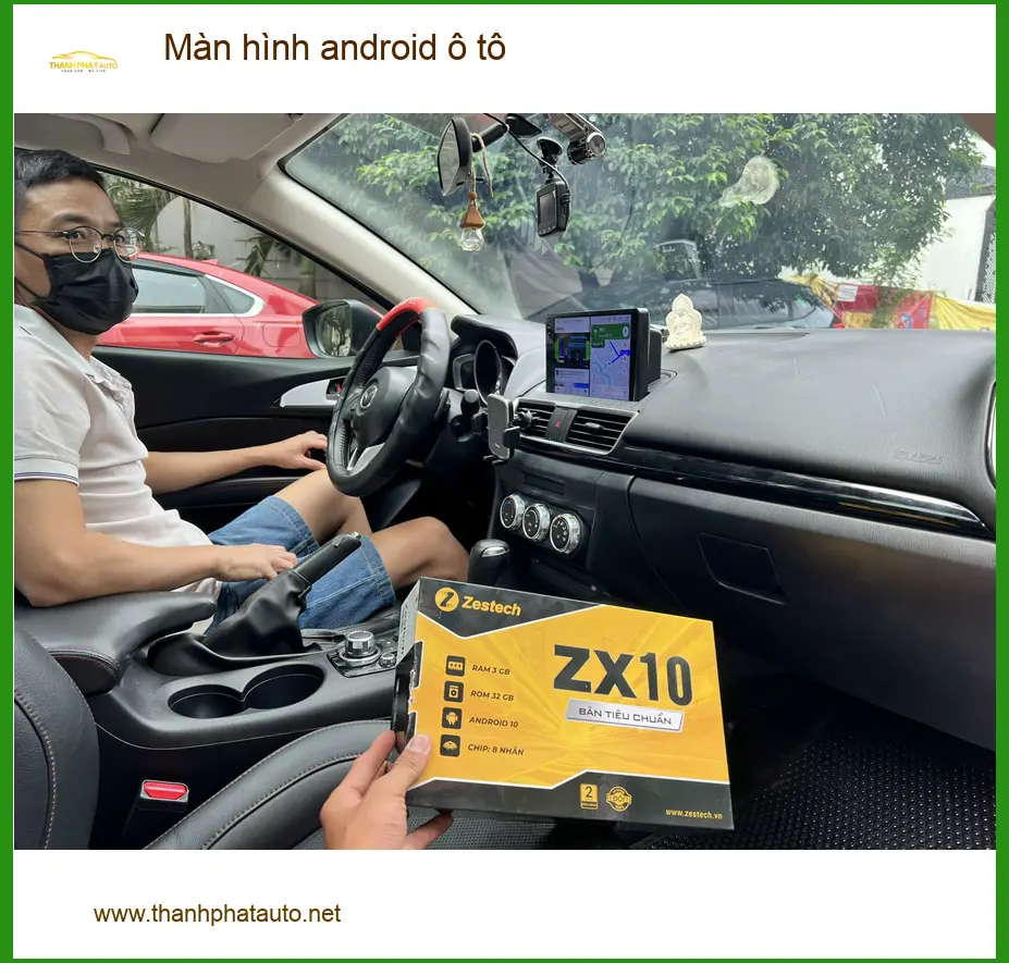 Chú Cường lắp màn hình Android ô tô cho Kia K3 tại Quận 5 tiện nghi hơn ảnh thực tế 3