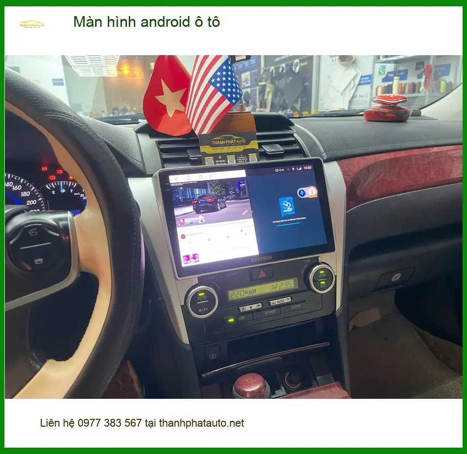 Anh Quang lắp màn hình android ô tô cho Kia Carnival tại Quận 9 để giải trí và dẫn đường ảnh thực tế 4