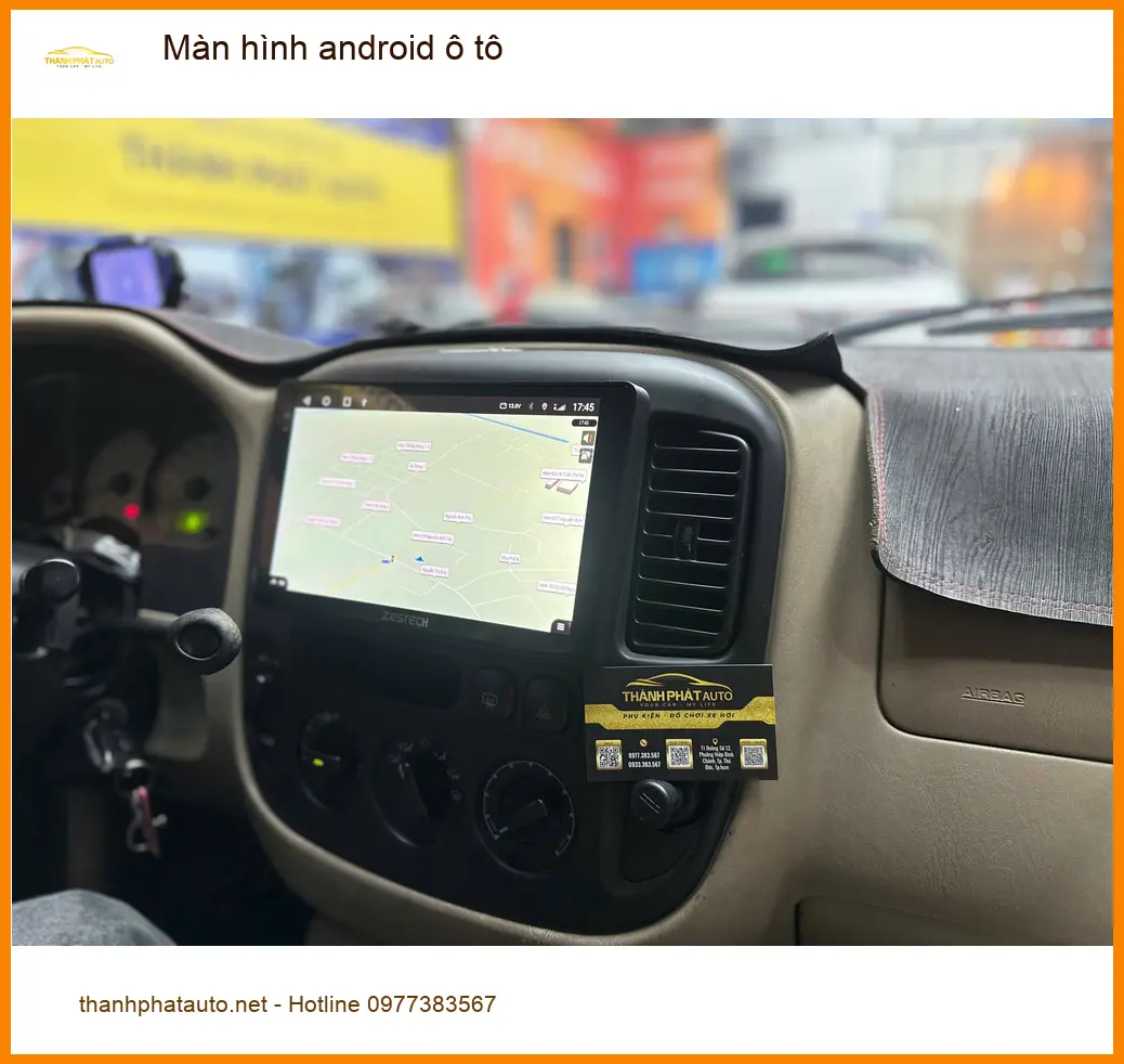 Anh Minh lắp màn hình Android ô tô Kia K3 tại Quận 1 để trải nghiệm công nghệ mới