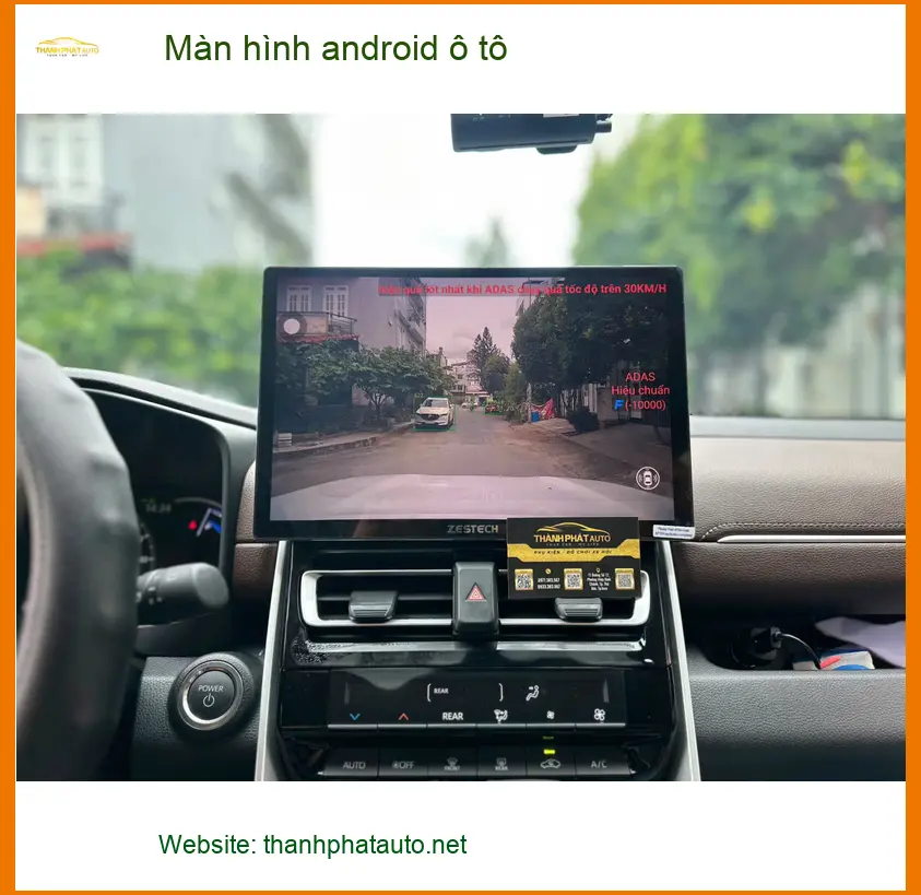 Anh Tấn lắp màn hình android ô tô Toyota Vios tại Cần Giờ để tiện dẫn đường và giải trí ảnh thực tế 5
