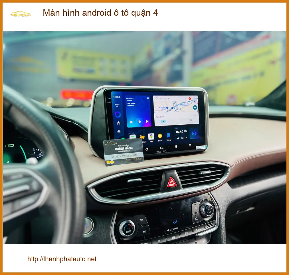 Trung Tâm Lắp Đặt Màn Hình Android Ô Tô tại Quận 4 - Lắp Đặt Uy Tín TPHCM ảnh thực tế 3