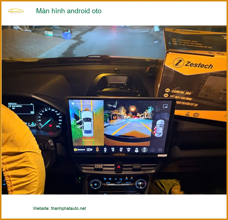 Anh Lâm lắp màn hình Android ô tô Hyundai Accent Quận Gò Vấp ảnh thực tế 5