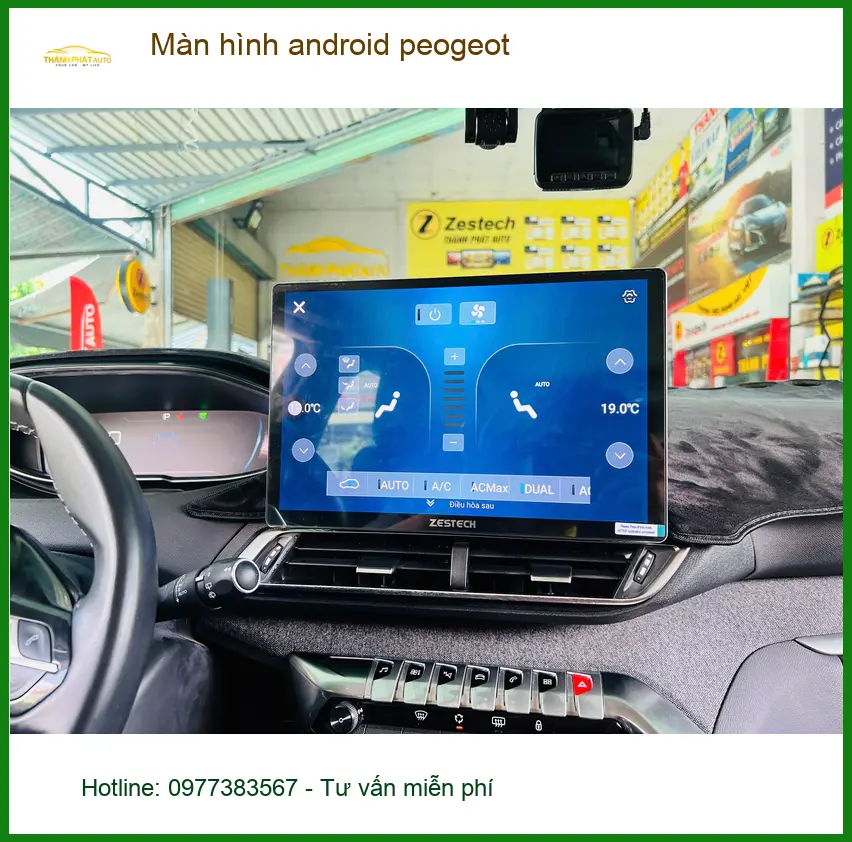 Anh Dũng lắp màn hình Android Peugeot 2008 tại Thủ Đức trải nghiệm công nghệ ảnh thực tế 5