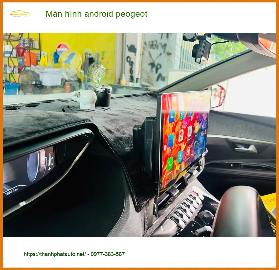 Anh Khang lắp màn hình Android Peugeot 3008 tại Quận 2 để nâng cấp trải nghiệm lái ảnh thực tế 4