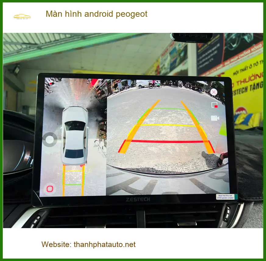Anh Kiên lắp màn hình Android Peugeot 5008 tại Quận Nhà Bè ảnh thực tế 4