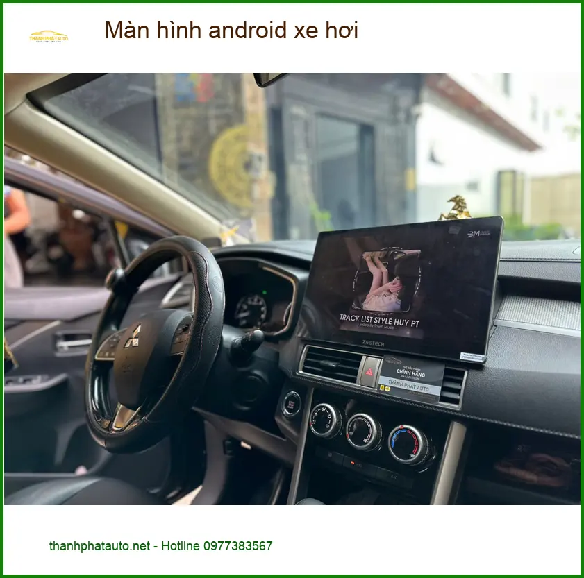 Anh Huy lắp màn hình android xe hơi Hyundai Accent tại Quận 9 để lái xe tiện nghi hơn ảnh thực tế 3