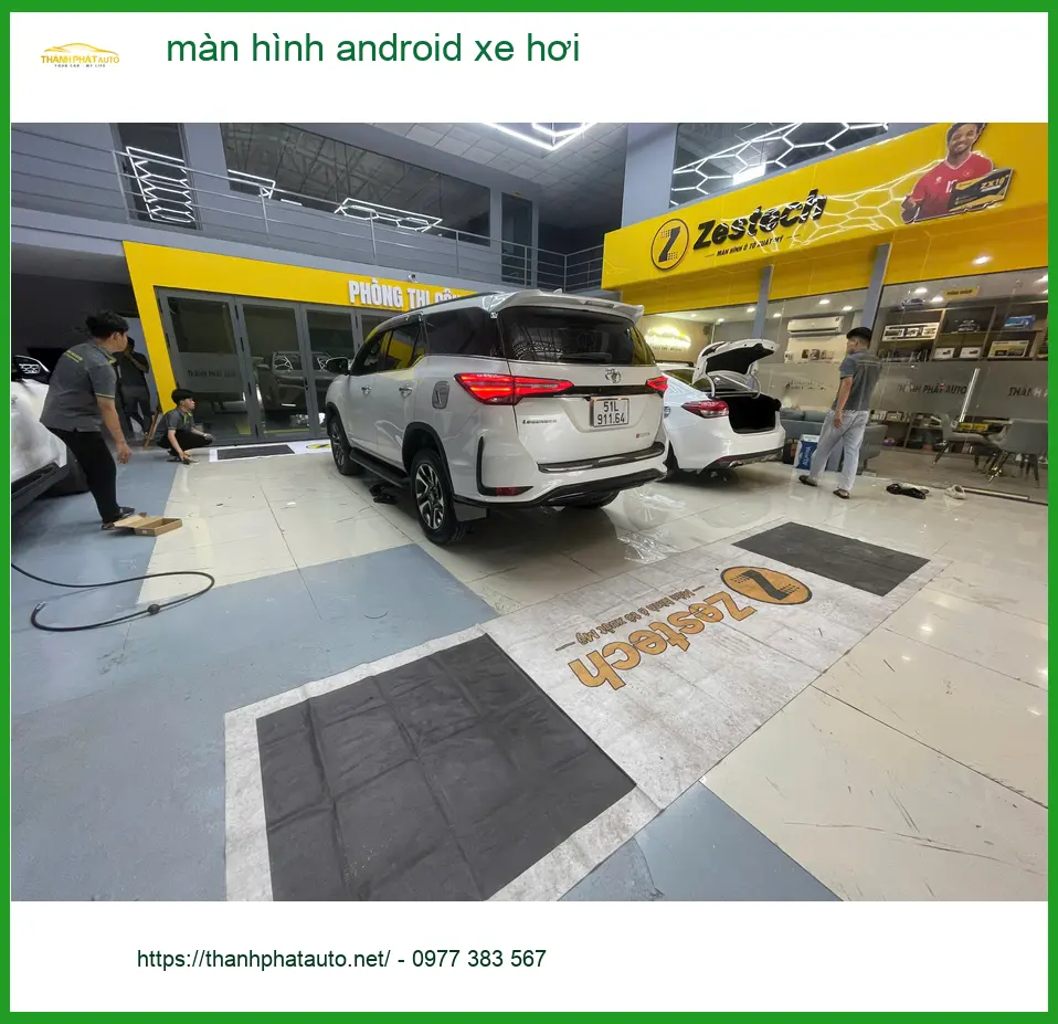 Chị Trâm lắp màn hình Android cho Kia K3 tại Quận 6 cho tiện đường đi lại