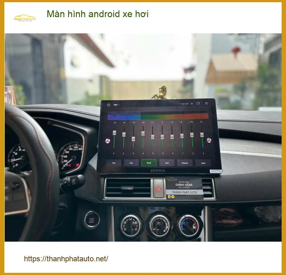Anh Bách lắp màn hình android xe hơi Mazda 3 ở Thủ Đức tiện nghi hơn