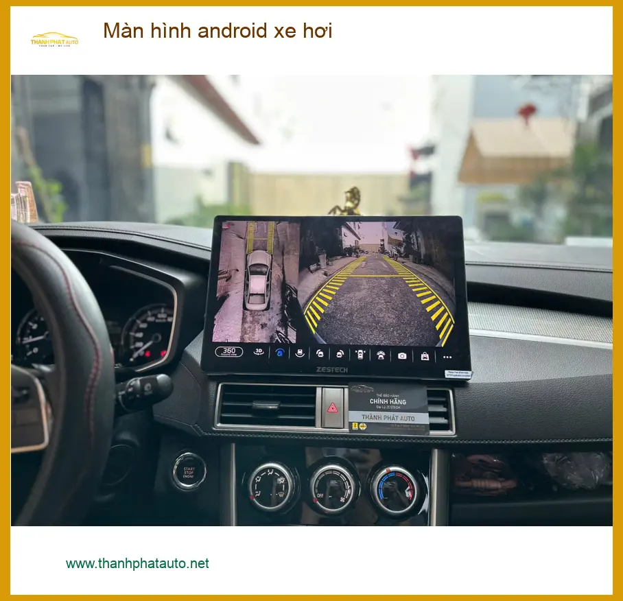 Anh Bách lắp màn hình android xe hơi Mazda 3 ở Thủ Đức tiện nghi hơn ảnh thực tế 4