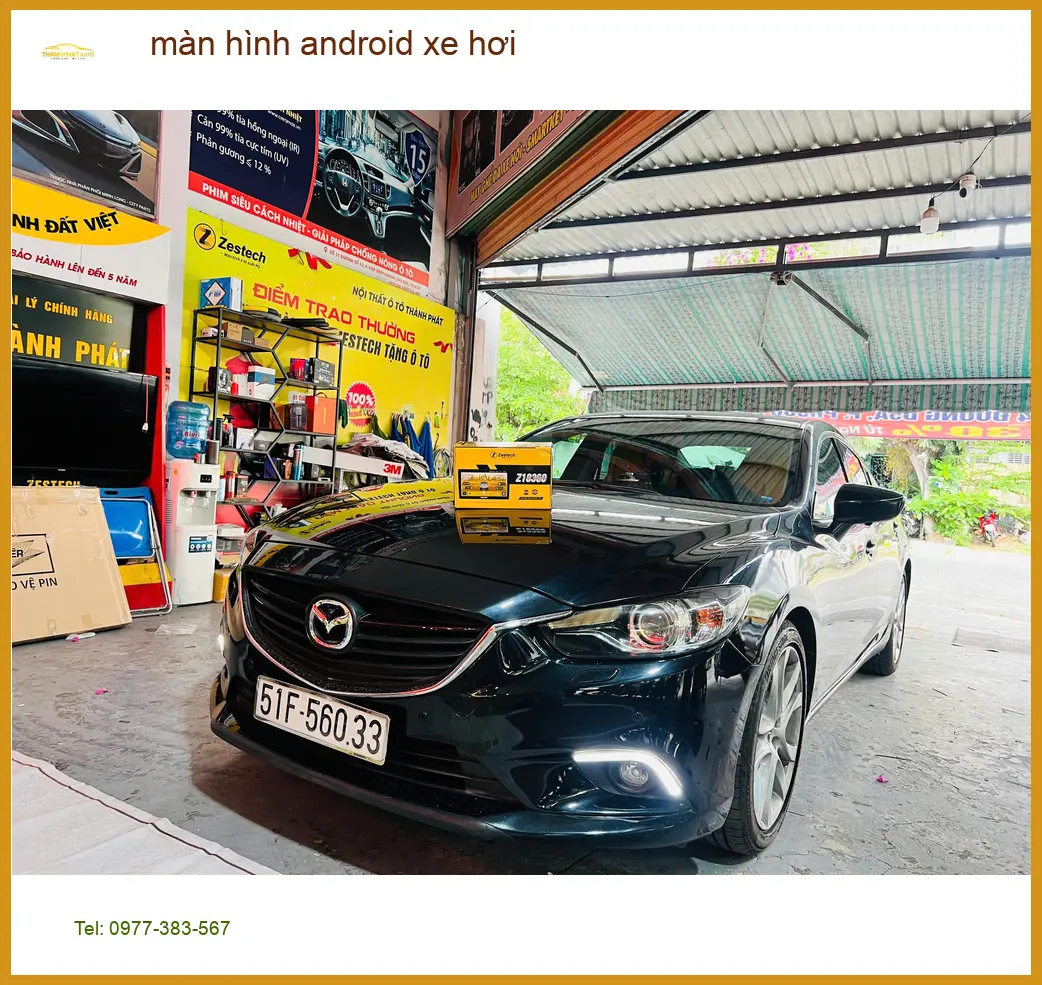 Chú Khoa lắp màn hình Android xe hơi cho Toyota Vios ở Củ Chi ảnh thực tế 5