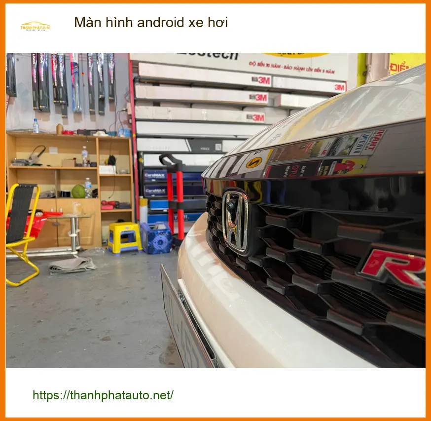Chị Diệu Anh lắp Màn hình android xe hơi Hyundai Accent tại Hóc Môn để tiện giải trí ảnh thực tế 5