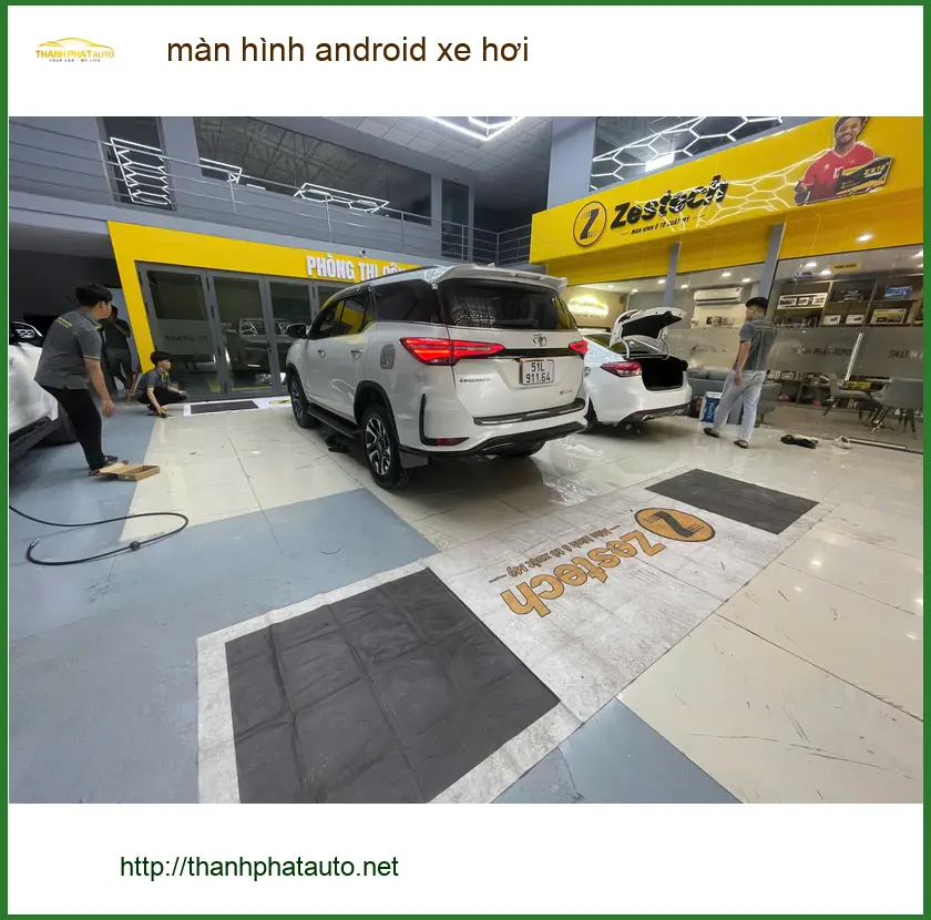 Anh Minh lắp màn hình android xe hơi Honda HR-V tại Thủ Đức để giải trí ảnh thực tế 4