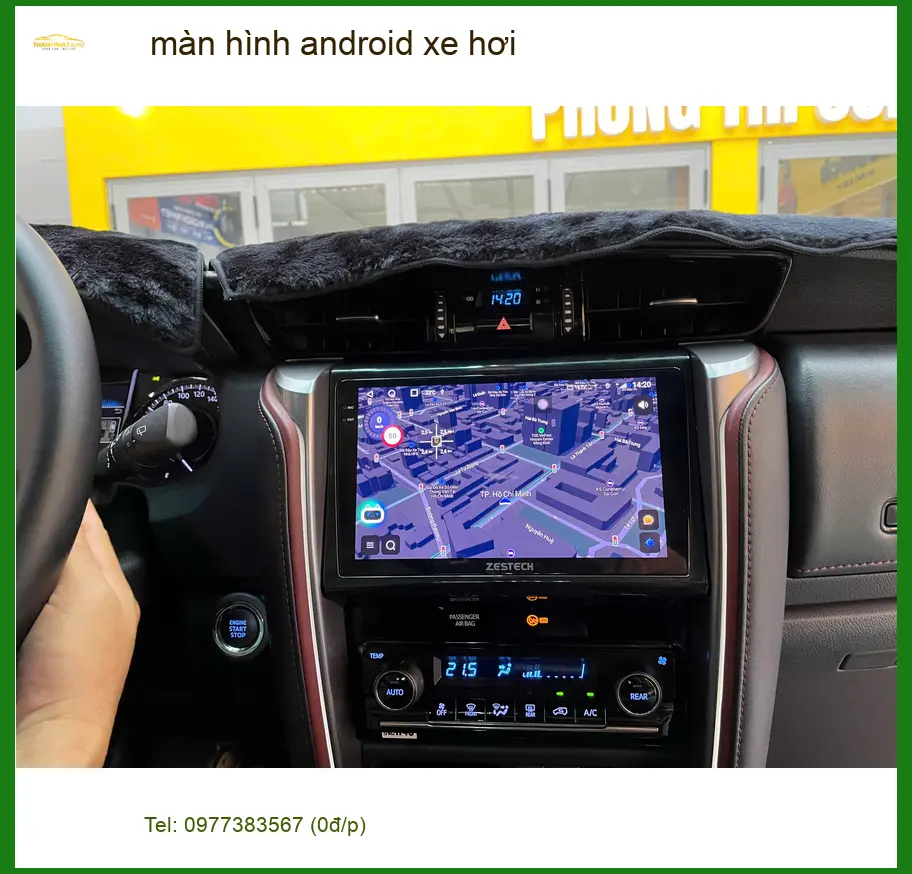 Anh Duy nâng cấp màn hình Android xe hơi cho Ford Everest tại Quận 2 để trải nghiệm công nghệ mới ảnh thực tế 2