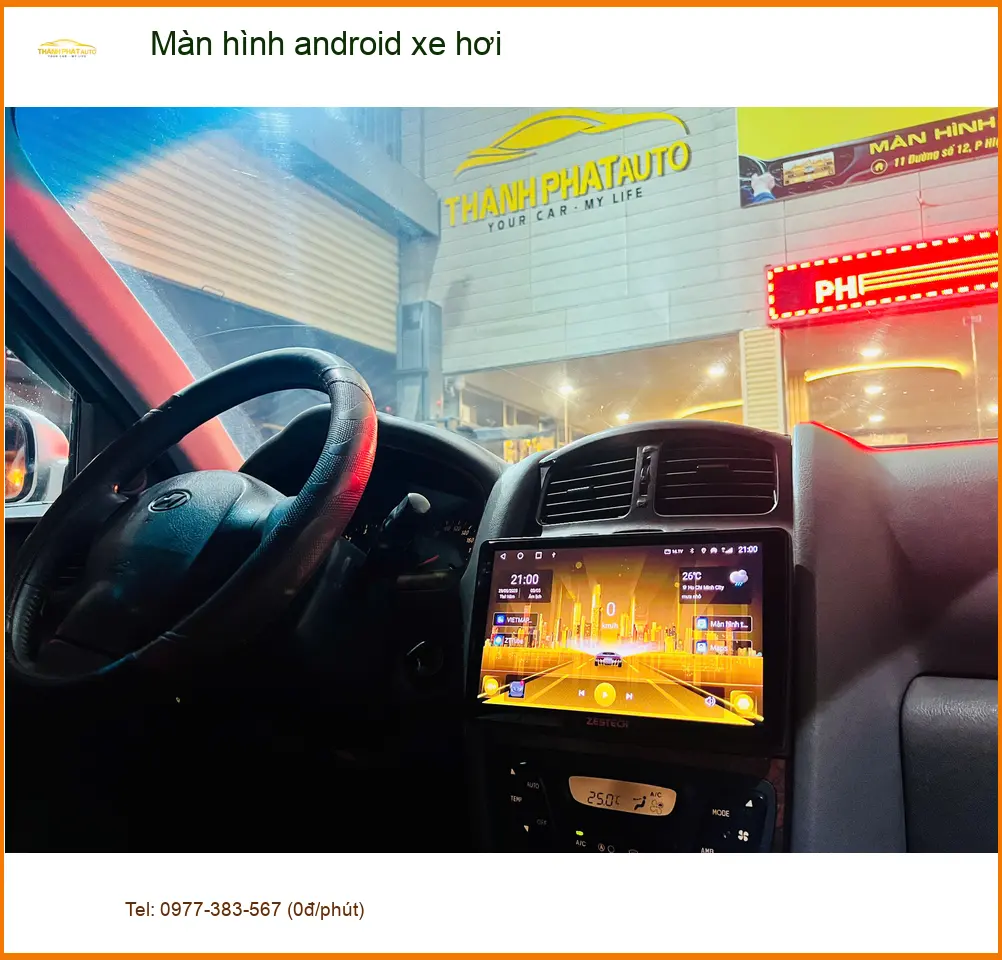 Anh Phúc lắp màn hình Android xe hơi Quận 2 cho Mazda 3 để lái xe an toàn hơn ảnh thực tế 3
