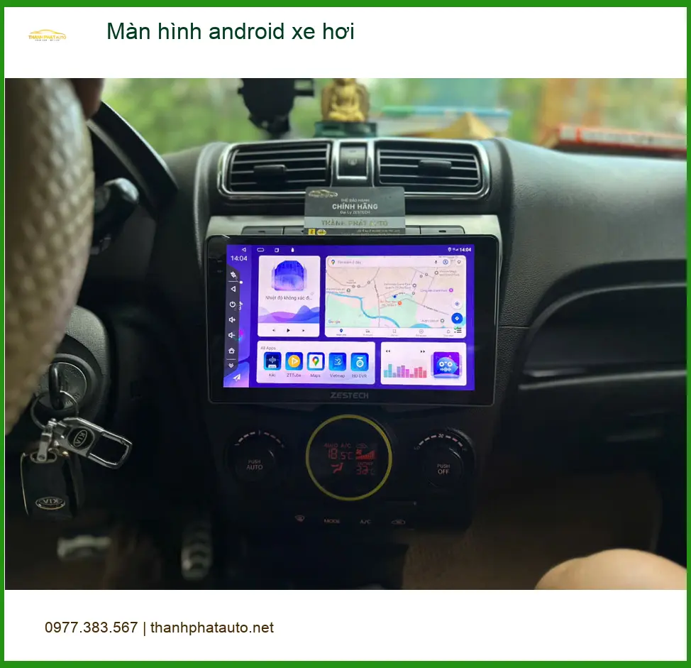 Anh Tấn nâng cấp màn hình Android xe hơi Ford Everest tại Quận 2. ảnh thực tế 3