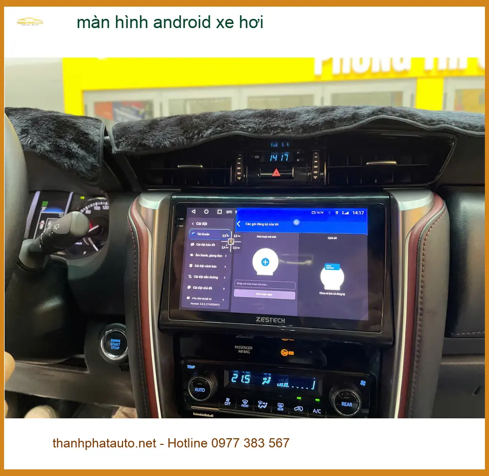 Anh Duy nâng cấp màn hình Android xe hơi cho Ford Everest tại Quận 2 để trải nghiệm công nghệ mới ảnh thực tế 4
