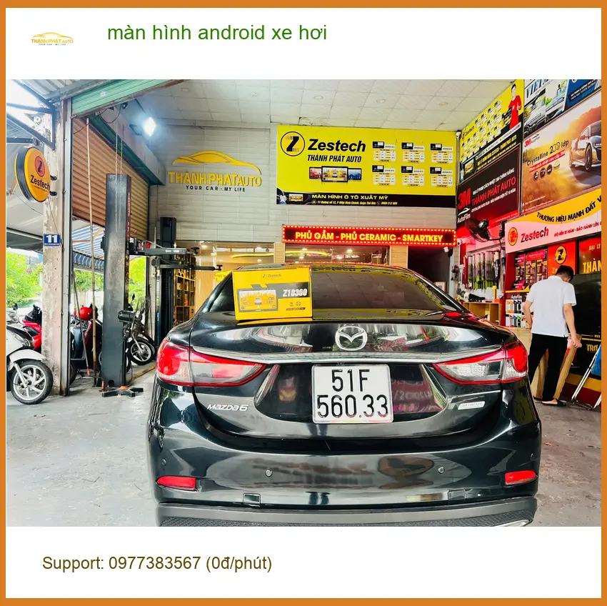 Chị Thảo nâng cấp màn hình Android cho Honda HR-V tại Quận 12 để có nhiều tiện ích hơn ảnh thực tế 2