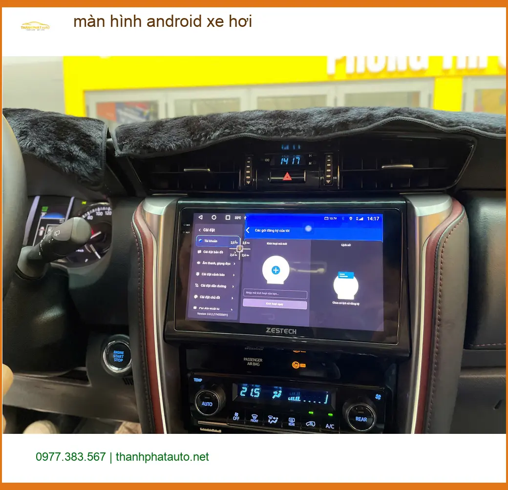 Chị Thúy lắp màn hình Android xe hơi cho Toyota Raize tại Quận Gò Vấp ảnh thực tế 2