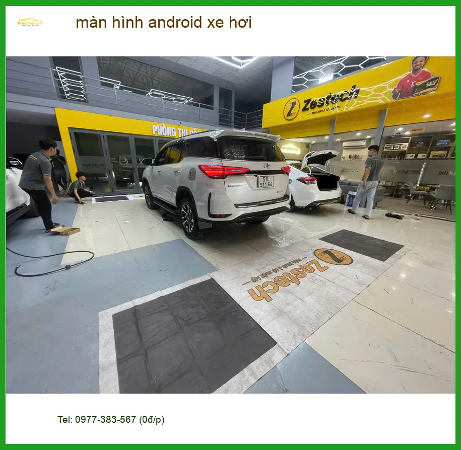 Bác Cường lắp màn hình Android xe hơi Suzuki Swift tại Quận 11 để nâng cấp tính năng giải trí ảnh thực tế 2