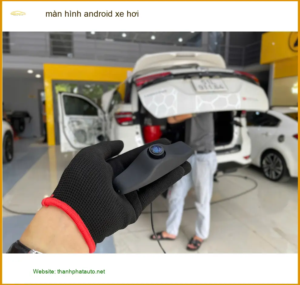 Bác Cường lắp màn hình Android xe hơi Suzuki Swift tại Quận 11 để nâng cấp tính năng giải trí ảnh thực tế 3