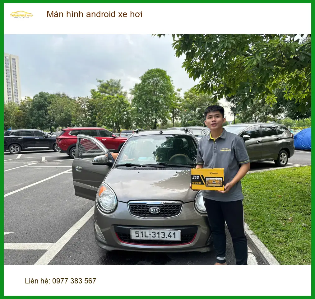 Anh Khải lắp màn hình Android xe hơi Hyundai Creta tại Quận Thủ Đức ảnh thực tế 2