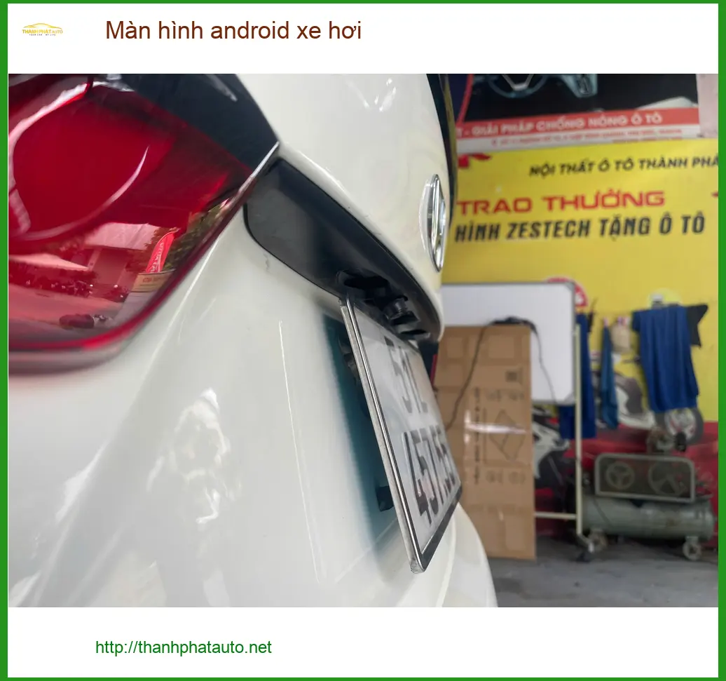 Anh Tùng lắp màn hình Android cho Honda CRV tại Quận Bình Thạnh ảnh thực tế 3