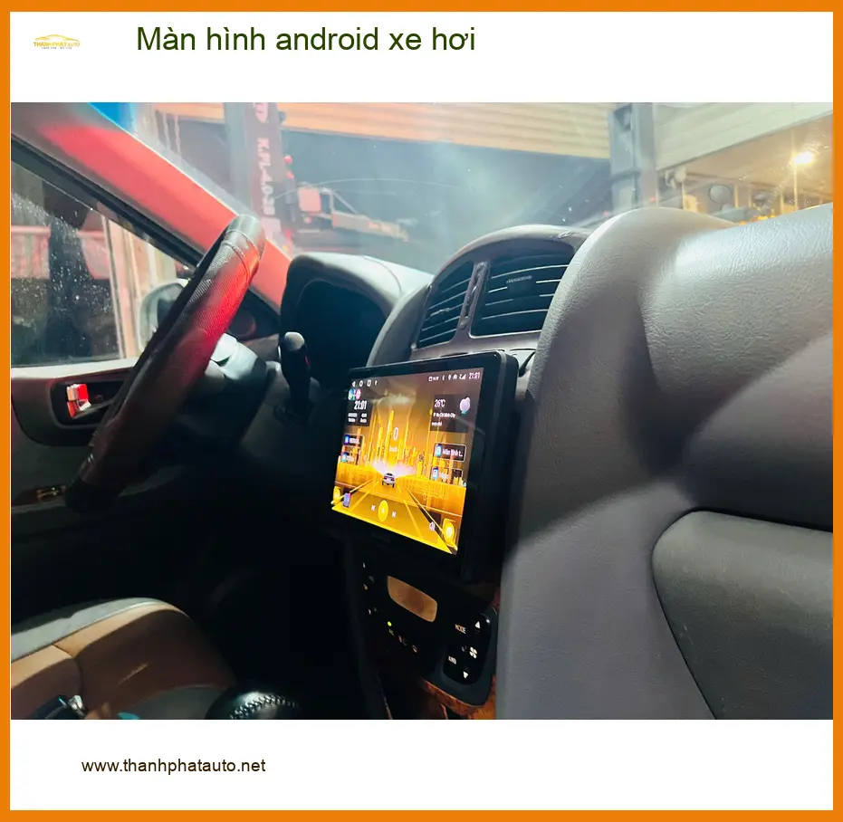 Chị Lan Anh gắn màn hình Android xe hơi cho Kia Carnival ở Hóc Môn để có nhiều tính năng ảnh thực tế 2