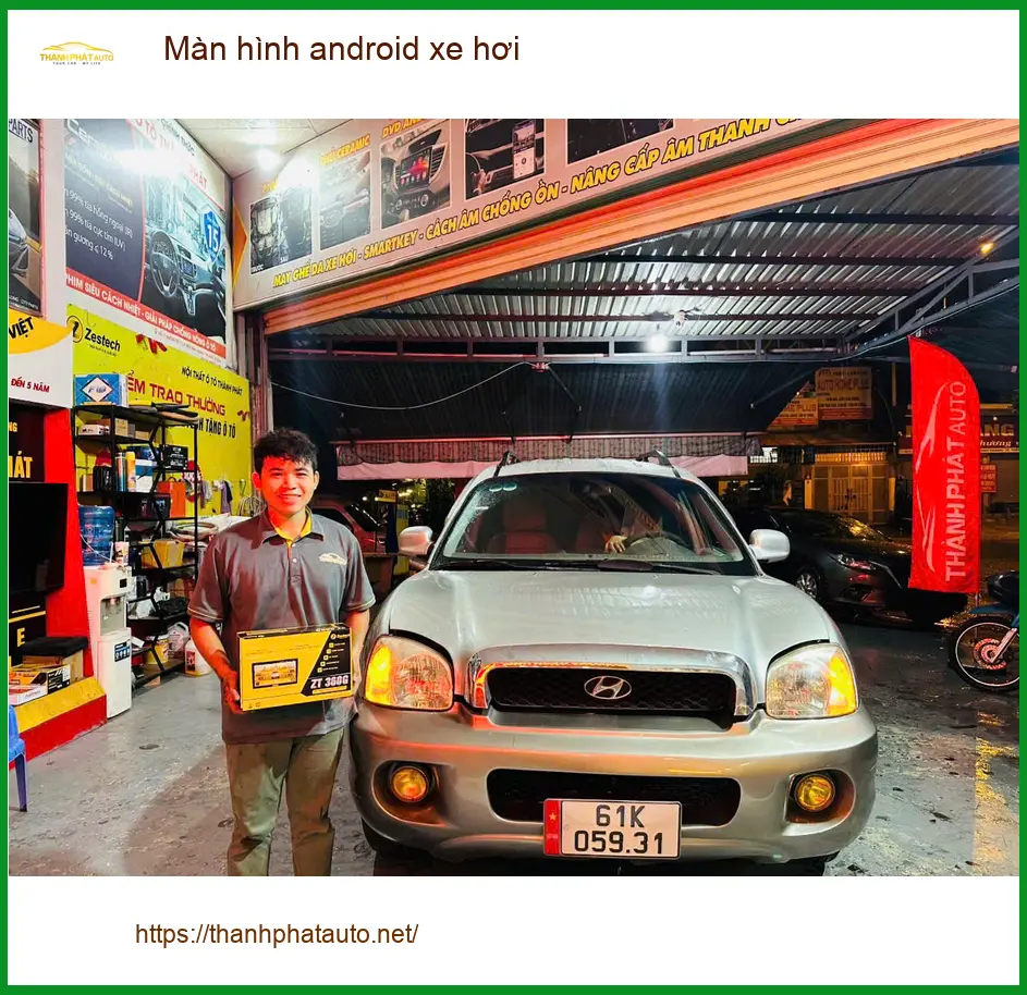 Anh Minh Khôi lắp màn hình Android Hyundai Accent tại Quận 11 ảnh thực tế 4
