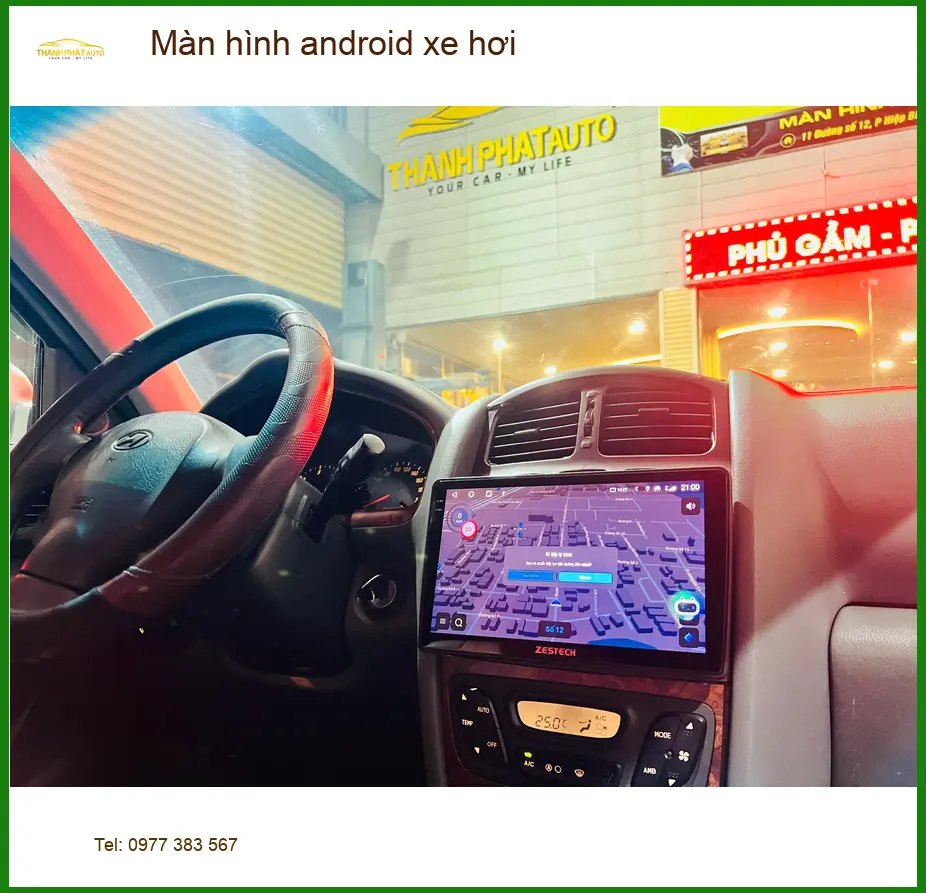 Anh Minh Khôi lắp màn hình Android Hyundai Accent tại Quận 11 ảnh thực tế 5