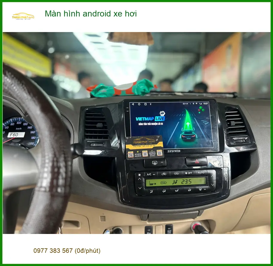 Chú Bằng lắp màn hình android xe hơi Mazda CX-5 tại Quận 9 tiện ích. ảnh thực tế 2