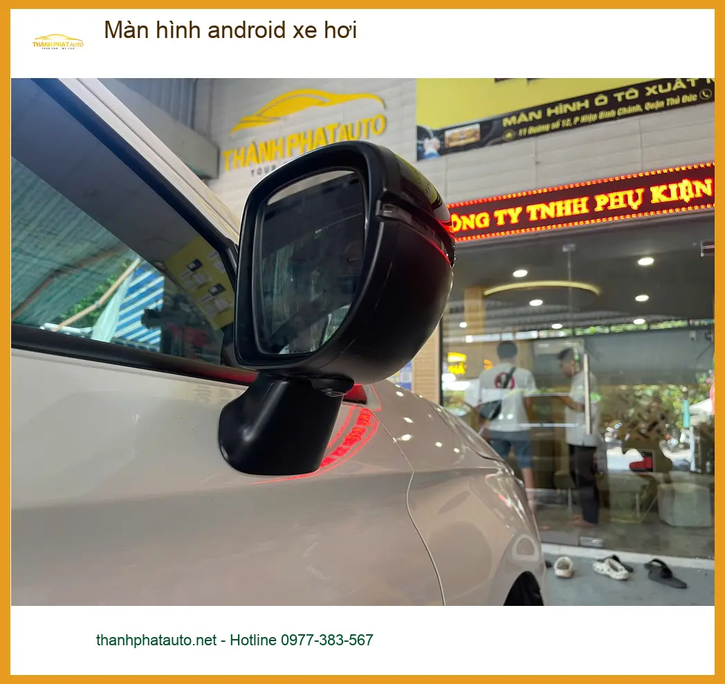 Chị Thảo lắp màn hình Android xe hơi Mazda 3 ở Quận 5, nâng cấp trải nghiệm