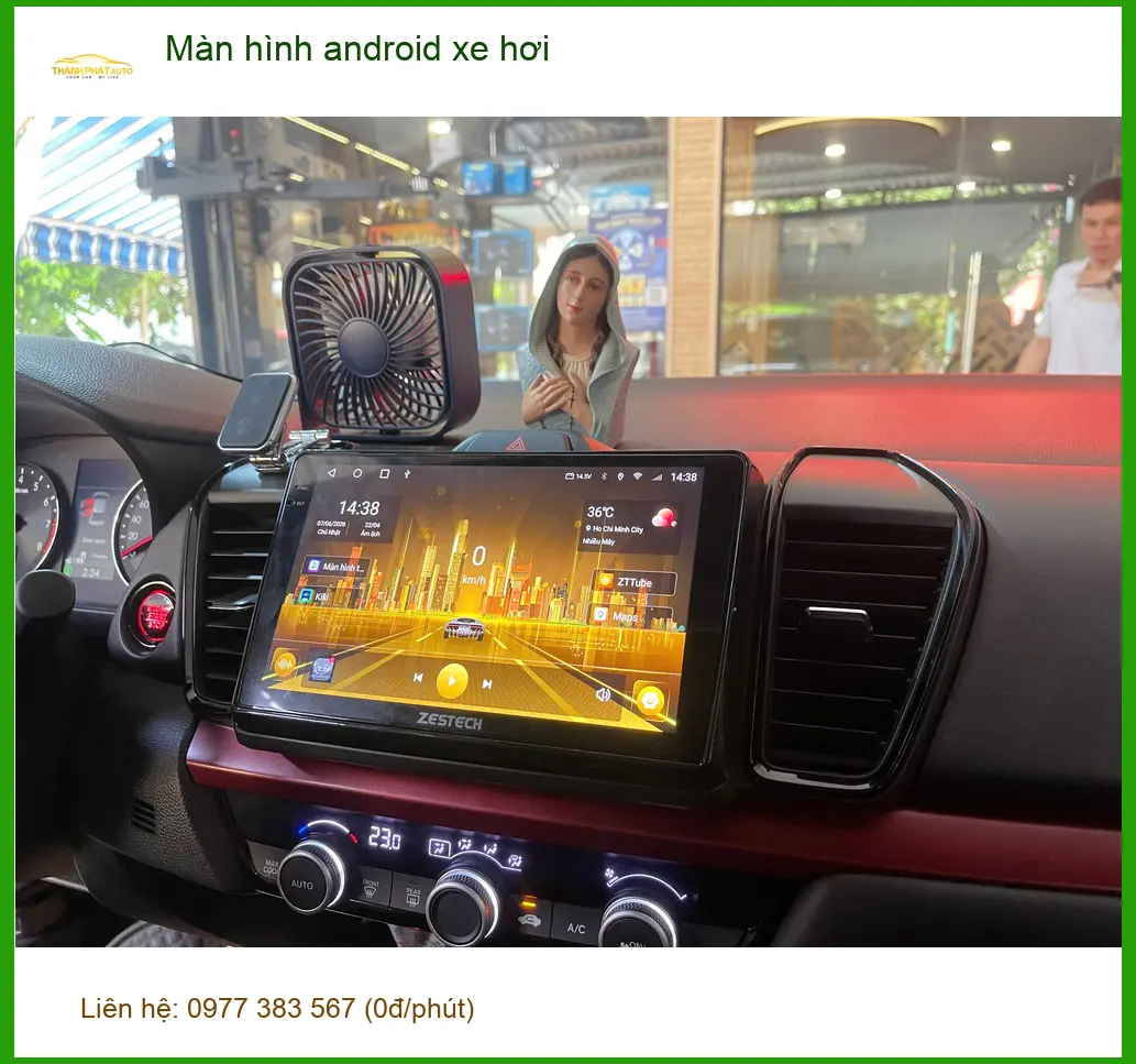Chị Thảo lắp màn hình Android xe hơi Mazda 3 ở Quận 5, nâng cấp trải nghiệm ảnh thực tế 2