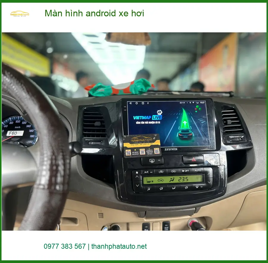 Chị Thảo lắp màn hình Android xe hơi Hyundai Accent ở Củ Chi để nâng tầm trải nghiệm lái ảnh thực tế 2