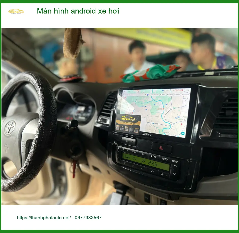 Chị Thảo lắp màn hình Android xe hơi Hyundai Accent ở Củ Chi để nâng tầm trải nghiệm lái ảnh thực tế 3