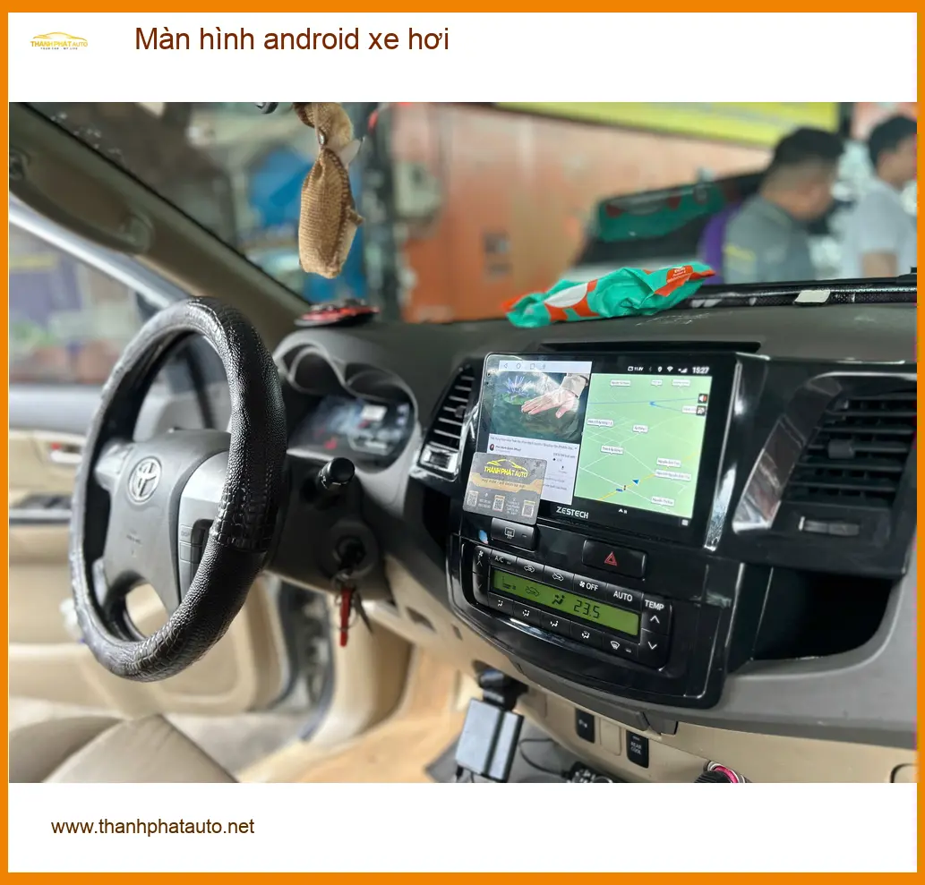 Chị Thảo lắp màn hình Android xe hơi Hyundai Accent ở Củ Chi để nâng tầm trải nghiệm lái ảnh thực tế 4
