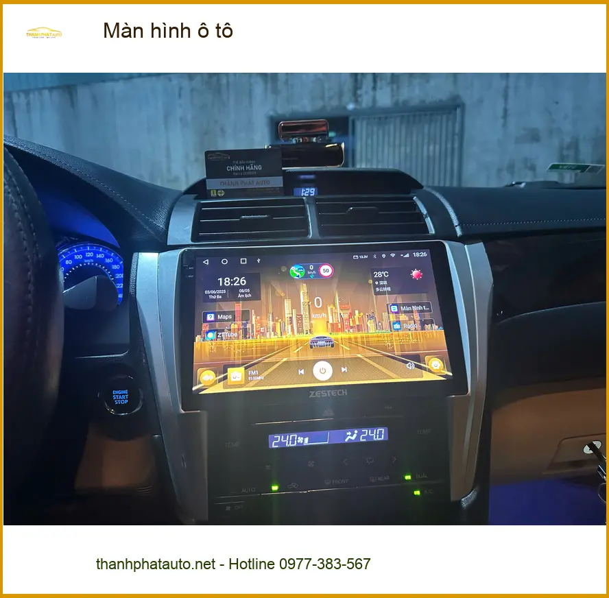 Anh Quân nâng cấp màn hình ô tô Kia K3 tại Quận 12 để trải nghiệm công nghệ mới ảnh thực tế 3