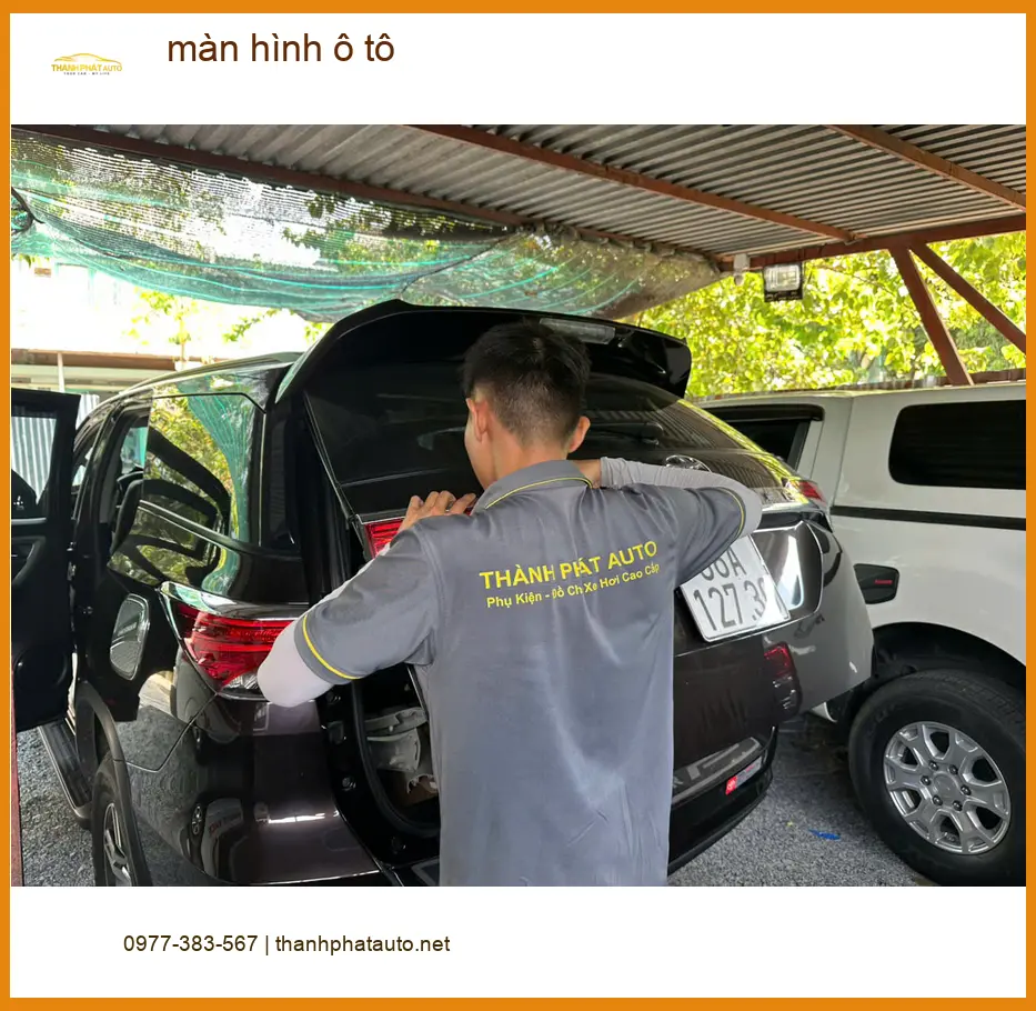 Lắp Màn Hình Ô Tô Chính Hãng Tại Quận 9 - Anh Bảo Chọn Nâng Cấp Xe Mazda 3 ảnh thực tế 4